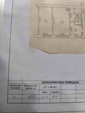 Продам 2 кімнатну квартиру . - фото 1