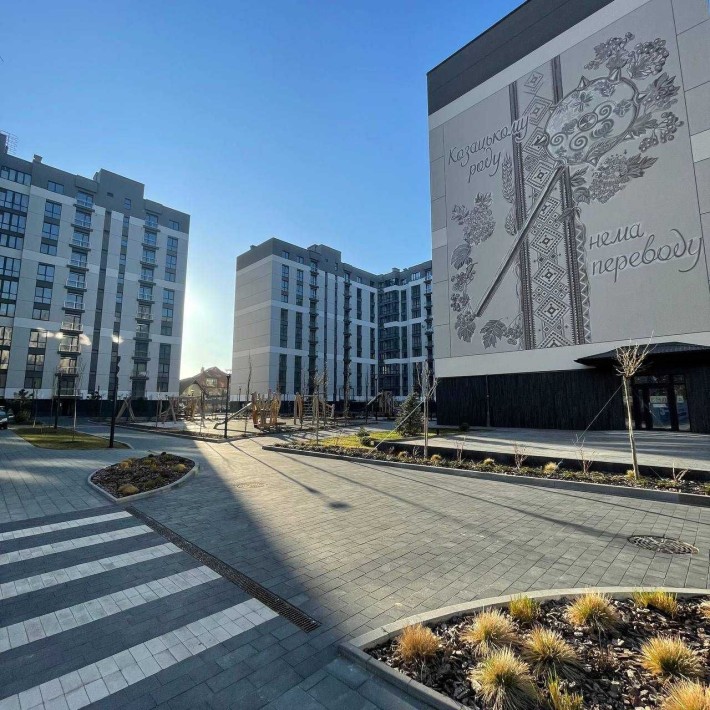 2км квартира на 4 поверсі в зданому ЖК, готова до ремонту. Козацький - фото 1