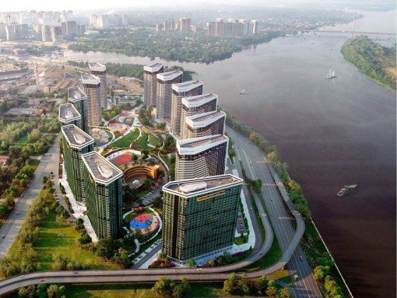 Продаж 1 кімнатної квартири в жк «Грейт» 12 будинок Киев