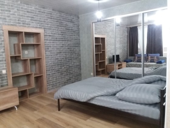 Простора квартира студія 44 м2. з новим дизайнерським ремонтом, ЖК "Сосновий бір" Київ