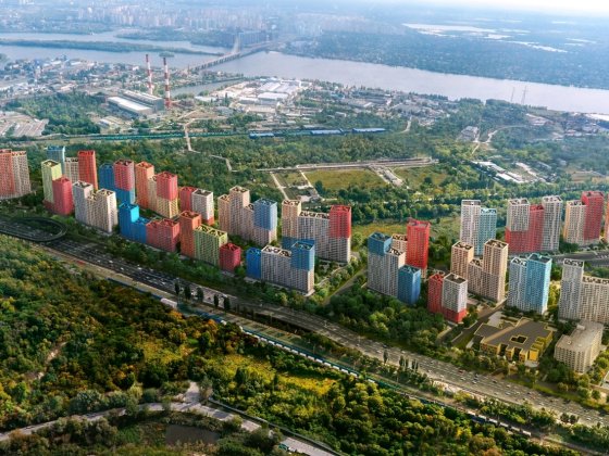 Продаж 1-к кв в ЖК Svitlo Park. Район Голосіївський, м Видубичі, безпека, комфорт. Київ