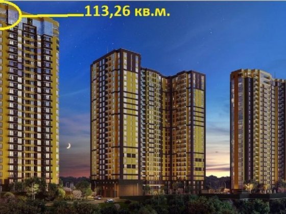 У продажу видова 2-х рівнева квартира  у ЖК «Медовий-2» Київ