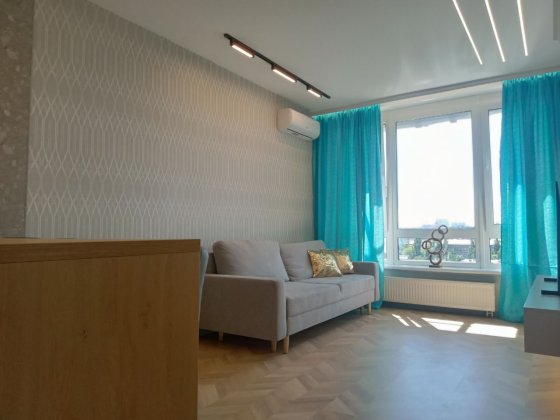 Однокімнатна квартира в  ЖК White Lines, метро Голосіївська,  вул. Васильківська, 1. Київ