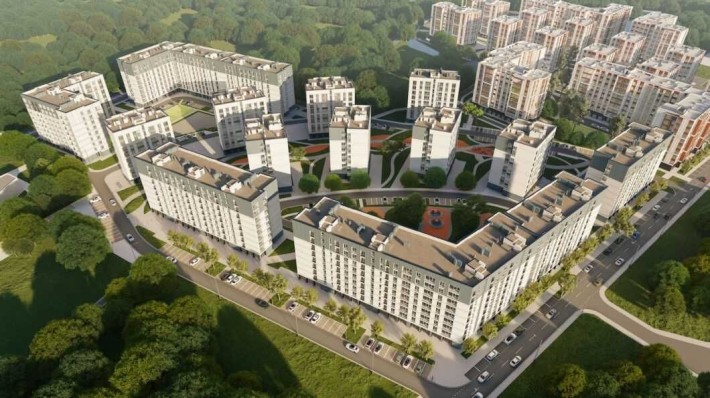 Трикімнатна квартира 65,8 м.кв. НАПРЯМУ ВІД ЗАБУДОВНИКА! - фото 1