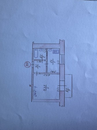 Продаж 1 кімнатної квартири - фото 1