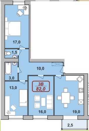Продам, Здану., 3-кімнатну квартиру,Центр міста,85м.кв. - фото 1