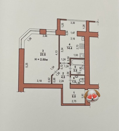 Продаж 1 кімнатної квартири в ЖК Житлобуд - фото 1