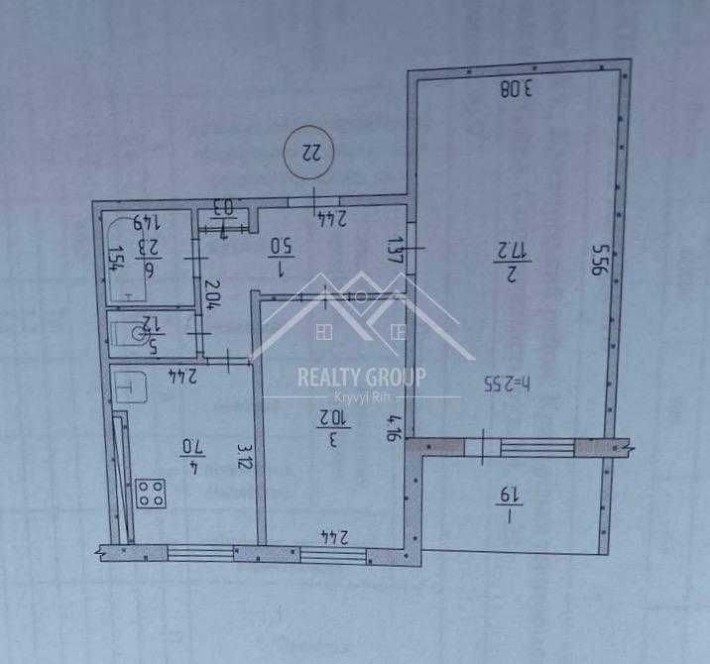 Продаж 2-к. кв. мікрорайон Ювілейна, по вул Співдружності 84 - фото 1