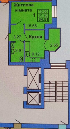 Продаж однокімнатної квартири без поганих історій!!! - фото 1