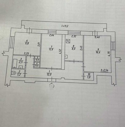 Продам 3к квартиру в цегляному будинку 10мкр - фото 1