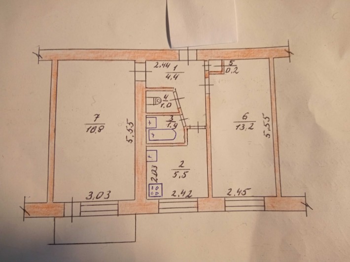 2х кімн. чешка з АО на  Вітрука власник - фото 1