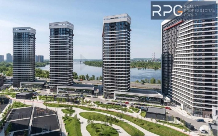 БЕЗ% Продаж видової 2-к квартири 74м2 ЖК Great вул Причальна Осокорки - фото 1