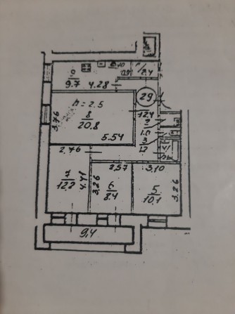 Продається 4 кімнатна квартира 86,4 кв.м., Тополя 1 - фото 1