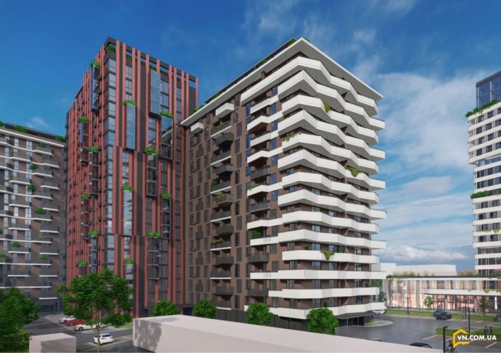 БЕЗ КОМІСІЇ,РІЕЛТОРІВ!Central park 2х кімнатна квартира 71 - фото 1