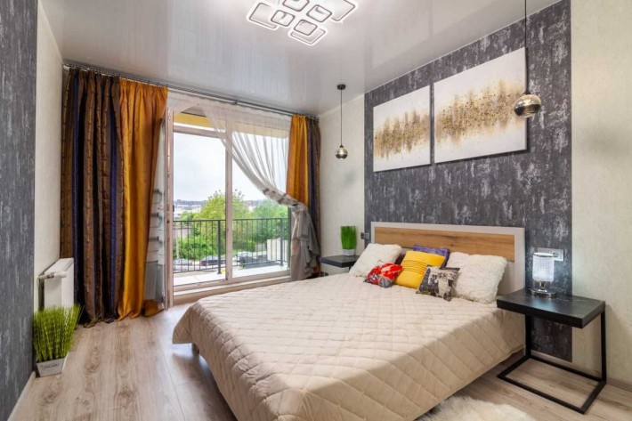 Продаж 1-кім квартира з ремонтом 45/16/17м² Аурум Санрайз 94999$ ТОРГ - фото 1