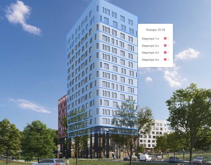Продаж 2-кім. , 2-рівневої  кв , 70.43 м2 , ЖК на Миколайчука 38 - фото 1