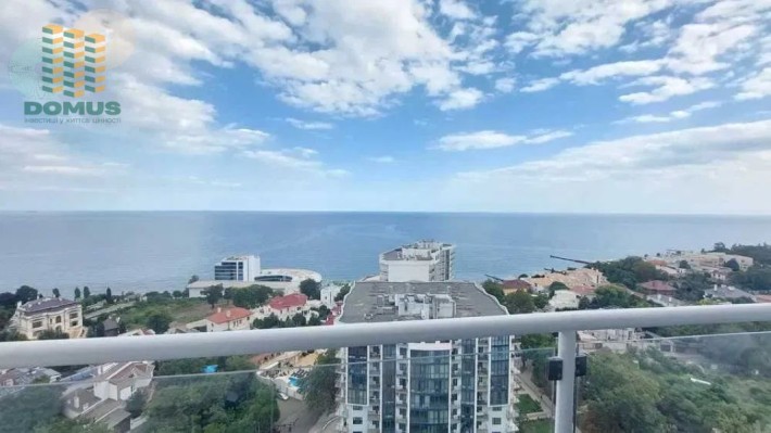 Вид на море! Евро 2 комн  10 ст. Б. Фонтана. ЖК Корфу. Дом сдан! - фото 1