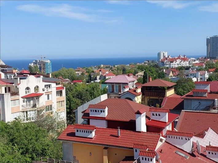 ЖК "Тенистый", 144 метра с террасой с видом на море, 3 комнаты, - фото 1