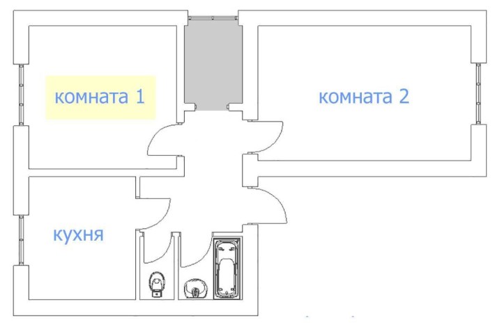 Кімната без хазяйки без посередників заселення без залогу - фото 1