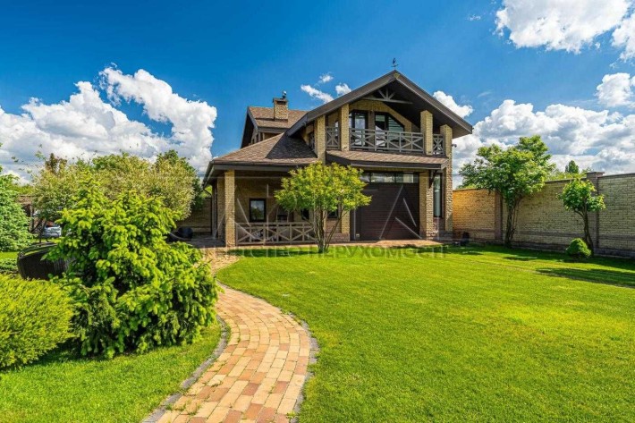 Оренда шикарного будинку Київ Троєщина 225м2 Генератор Ліс Річка - фото 1