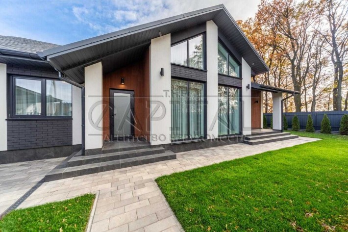 Аренда стильного будинку 120м2 5сот с.Гатне вул.Казкова Теремки - фото 1
