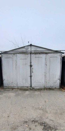Гараж металевий Оболонь Київ з оглядовою ямою та підвалом. - фото 1