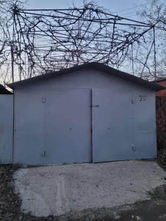 Продаётся гараж. Г.Одесса. Посёлок Котовского. Ул. Паустовского . - фото 1