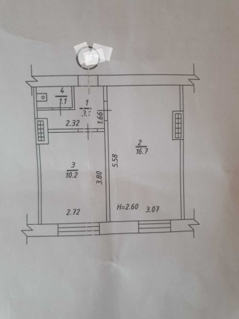 Продам 2 кімнати в гуртожитку під бізнес у центрі міста - фото 1
