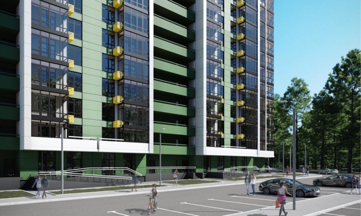 Продаж 1 кімн квартира з просторою терасою у Вишгороді - фото 1