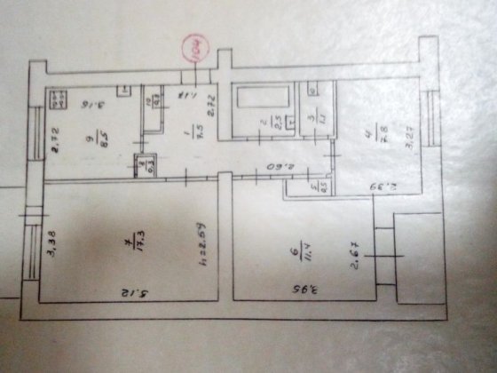 Продам 3-х комнатную квартиру в г.Конотоп Конотоп