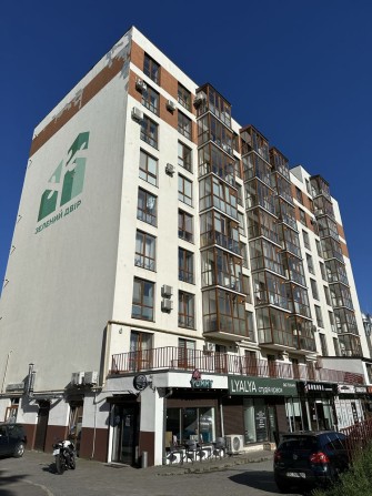 Продам 1 кімнатну квартиру без ремонту в обжитій новобуд Зелений Двір - фото 1