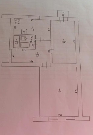 Продам 2х комнатную квартиру - фото 1