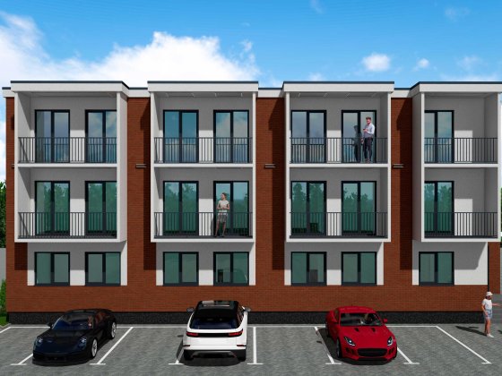 Однокімнатна квартира 37.9 м2 жк "Comfort House" Тячів