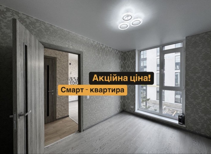 18м2, жк Аура парк, с. Крківщина, квартира з ремонтом - фото 1