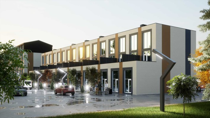 Квартира 42,99м2  з власним двориком від офіційного забудовника - фото 1