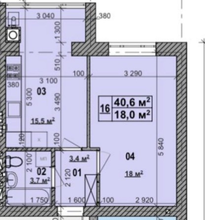 Продаж 1 к. квартири 40.6 м2 Ходосовка, Мануфактура, Мегамаркет без % - фото 1