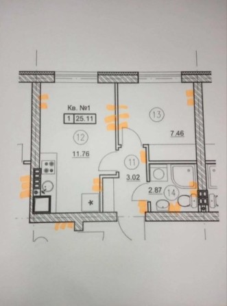Без%продам роздільну смарт квартиру ЖК Петрівський, Вишневе - фото 1