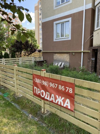 Продаж квартири з двориком 57 кв.м., ЖК Петрівський квартал - фото 1