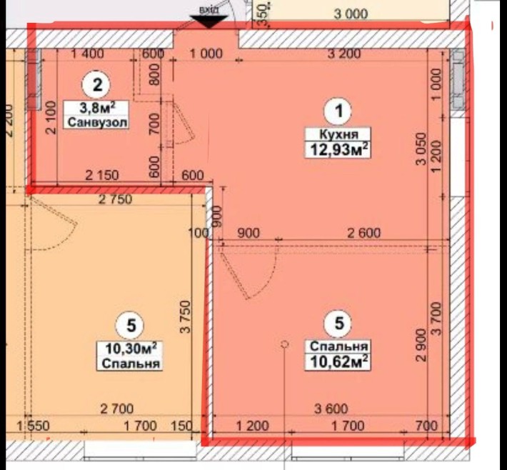 ЖК Sanville.  Продаж однокімнатної квартири в зданому будинку. - фото 1