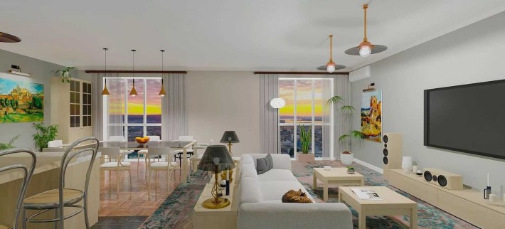 Продам простору квартиру 63 м2, ЖК Sanville Park (Санвилл Парк) - фото 1