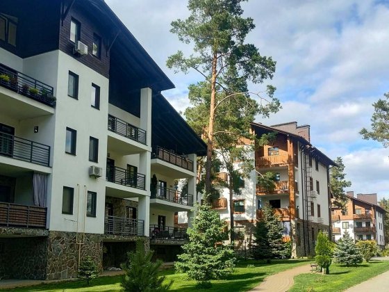 2-рівнева квартира з терасою в ЖК Альпійське містечко/Desna Residence Зазимье