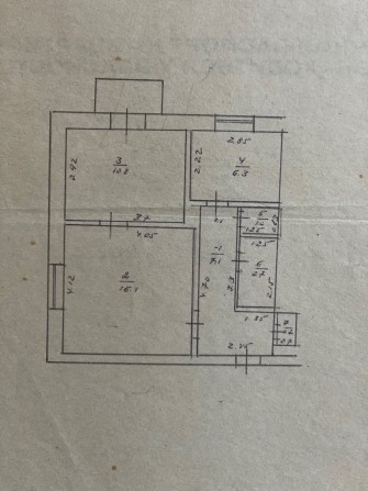 Продається 2х кімнатна квартира - фото 1