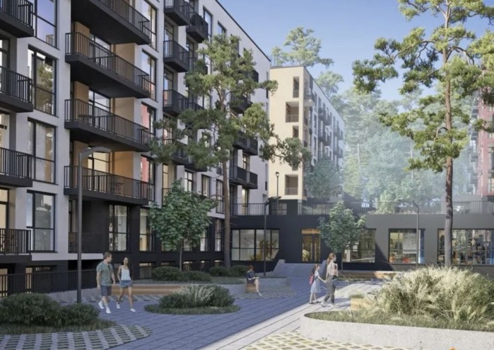 Продаж 2 кімн. квартири 63м2 Грінвуд 3 Брюховичі, здача 2 квар. 2025р - фото 1