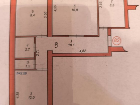 Продам трьох кімнатну квартиру в курорті Моршин 70м2 Моршин