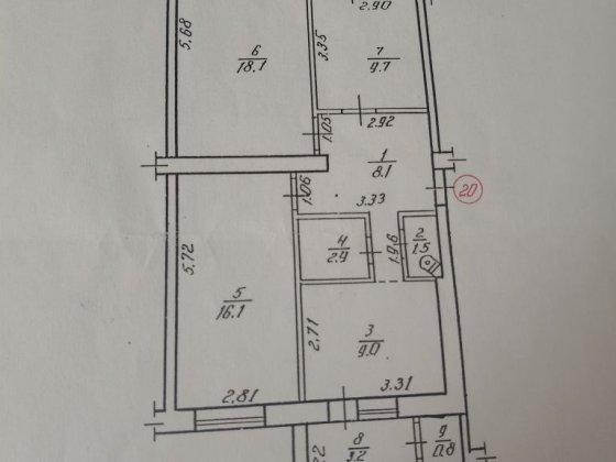 Квартира в м. Сокаль Сокаль