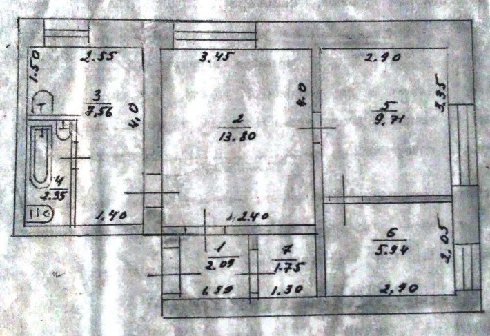 Продам 3 кімнатну квартиру у м. Снігурівка - фото 1