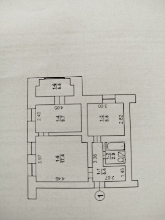 Продам 2-х кімнатну квартиру - фото 1