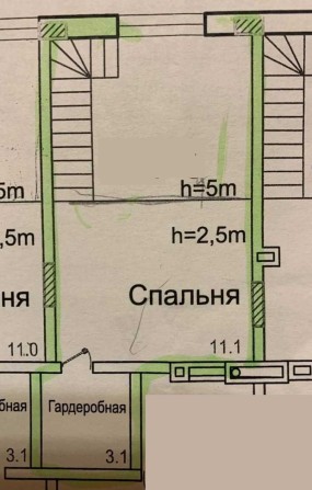 Двухуровневая квартира новом жилом комплексе по улице  Бочарова. - фото 1