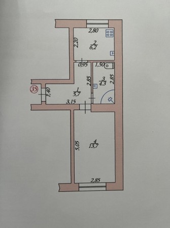 Продам квартиру вулиця Л.Татаренка - фото 1