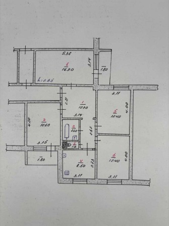 4-кімнатна квартира в м. Хмельницький (Озерна) - фото 1